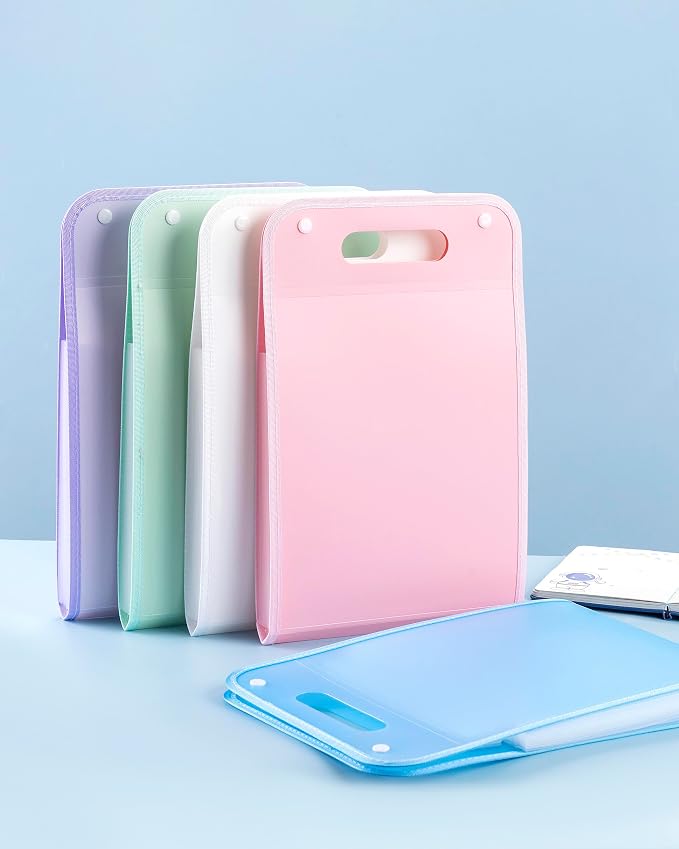 Vertical Accordion File Folder, 13 Pockets Expanding File Organize - Image 8