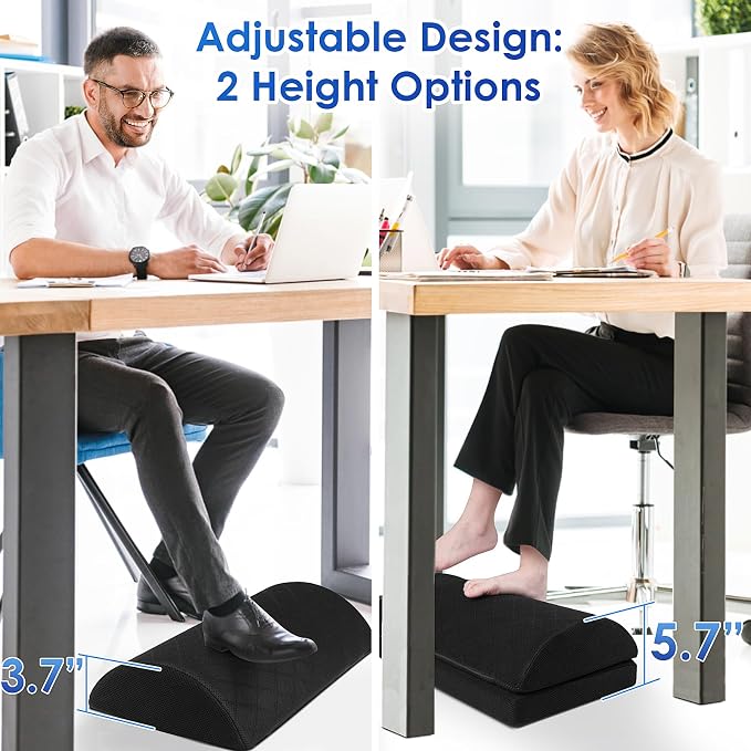 CushZone Foot Rest, Desk & Gaming Accessories, Foot Rest - Image 3