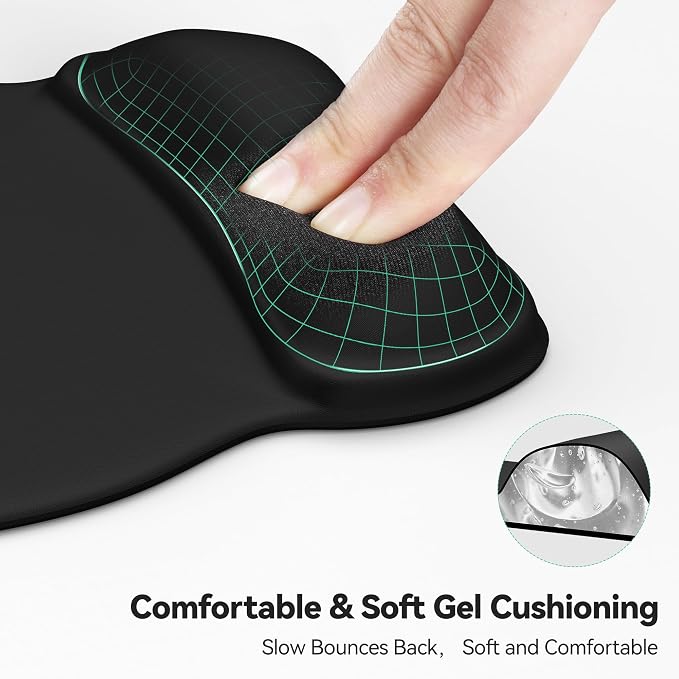 TECKNET 2 Pack Gel Mouse Pad - Image 3