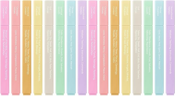 Mr. Pen- Bible Highlighters by MrPen