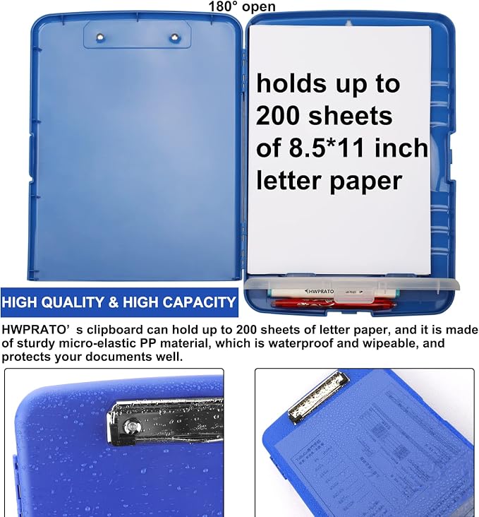 HWPRATO Clipboards Organizer Clipboard - Image 4