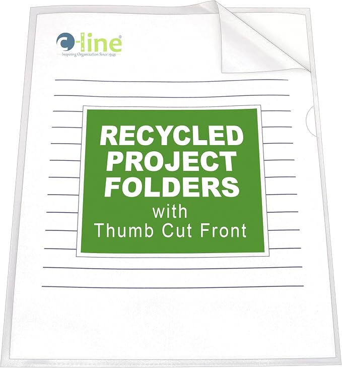 C-Line Recycled Project Folders by C-Line