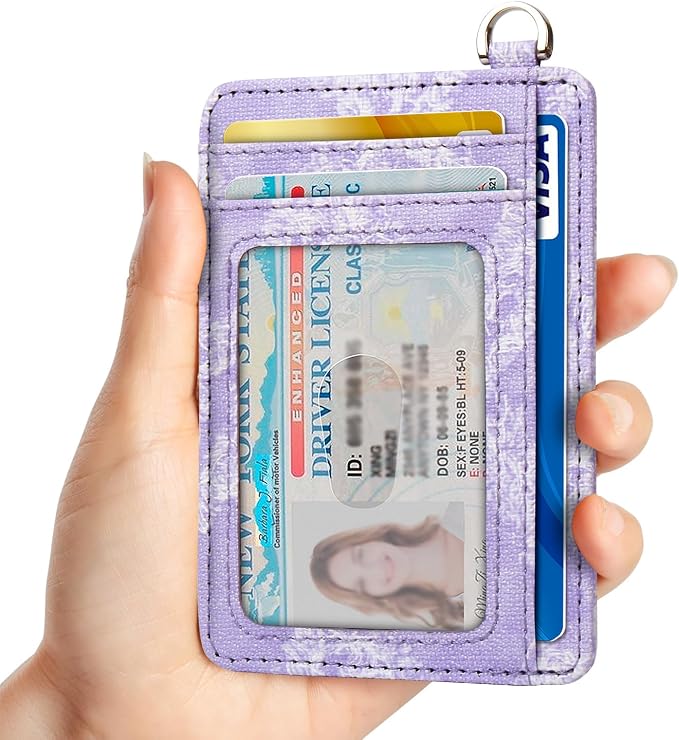 Slim Minimalist Front Pocket Wallet, RFID Blocking Credit Card Holder Wallet - Image 2