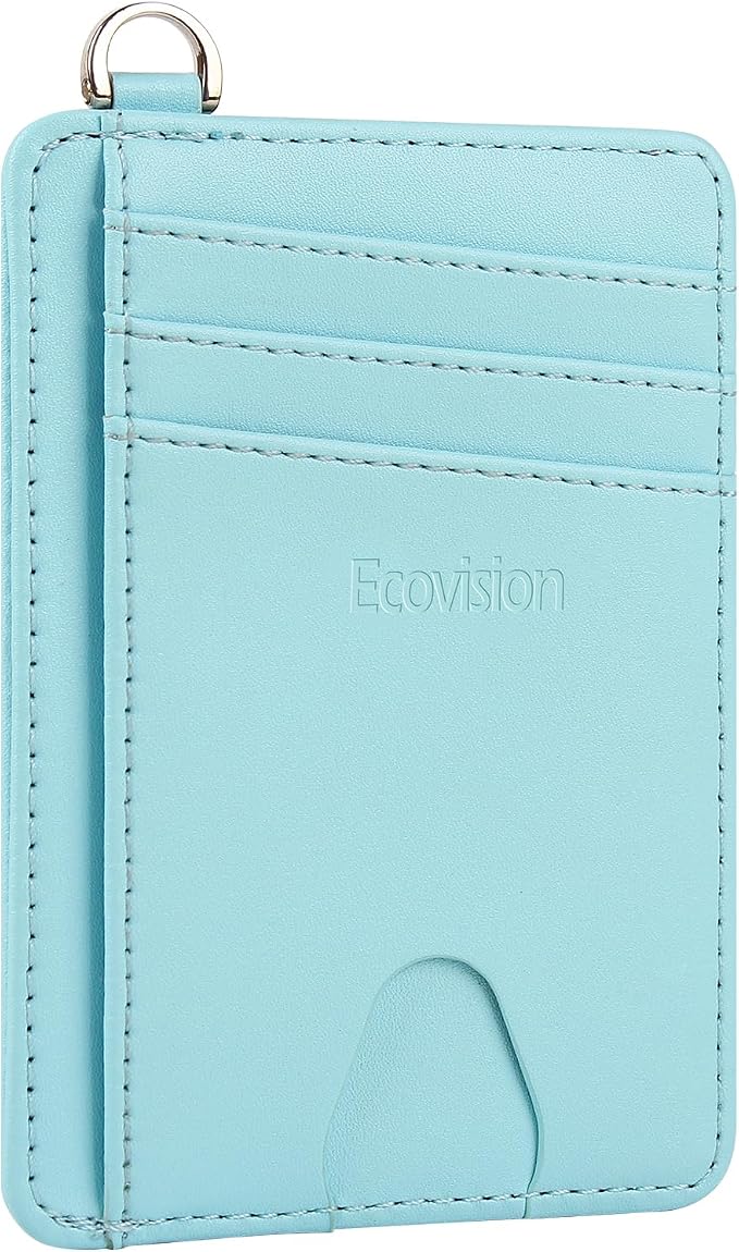 Slim Minimalist Front Pocket Wallet, RFID Blocking Credit Card Holder Wallet - Image 2