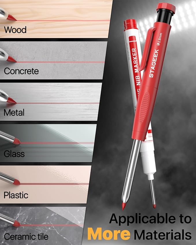 STAGEEK 4PCS Carpenter Pencils - Image 5