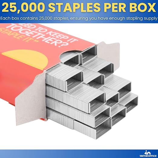 1InTheOffice Standard Staples, Staples - Image 6
