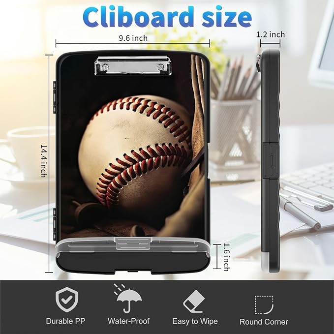 Clipboard with Storage, Clip Boards 8.5x11 with Storage High Capacity Nursing - Image 4