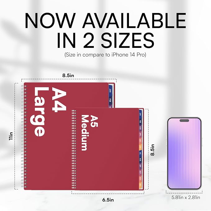 Ensight 2026 Appointment Book and Planner 6.5" x 8.5" Large Hourly Weekly Daily - Image 5