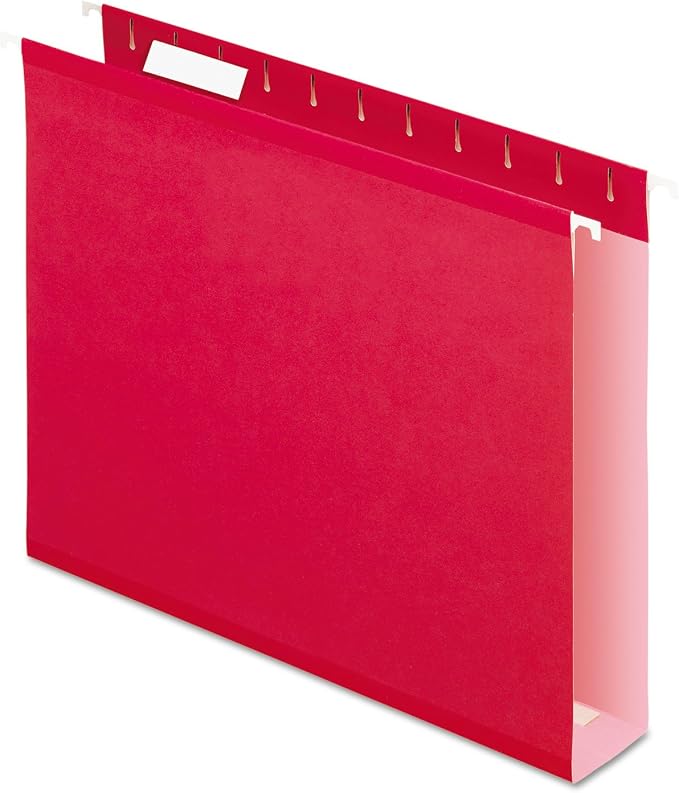 Pendaflex Extra Capacity Reinforced Hanging Folders, 1/5 Cut by TOPSProducts