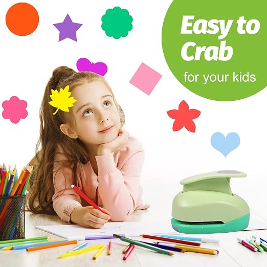 UCEC Craft Hole Punch, Different Shape Crafting Designs - Image 4