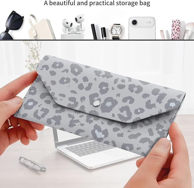 Cash Envelope Wallet Cute PU Leather Envelopes Bag - Image 3