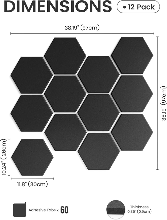 Fluxynara Hexagon Cork Board Alternative - Image 2