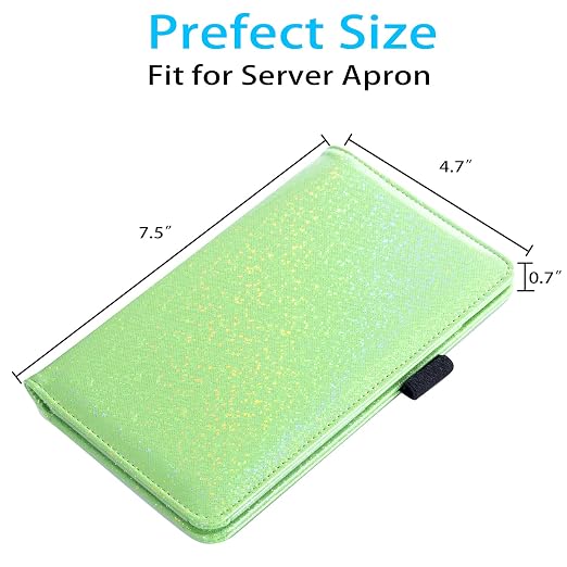 ACdream Server Books for Waitress, Guest Book Note Pad, Cute Pocket Leather - Image 6