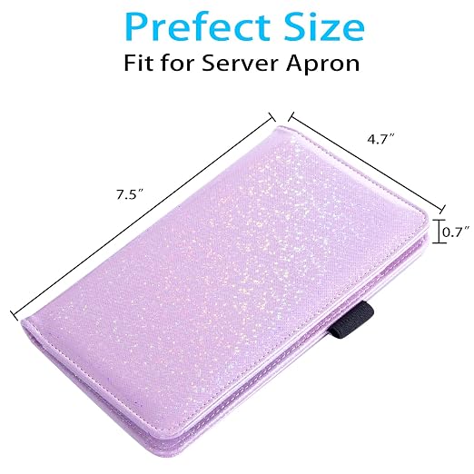 ACdream Server Books for Waitress, Guest Book Note Pad, Cute Pocket Leather - Image 5