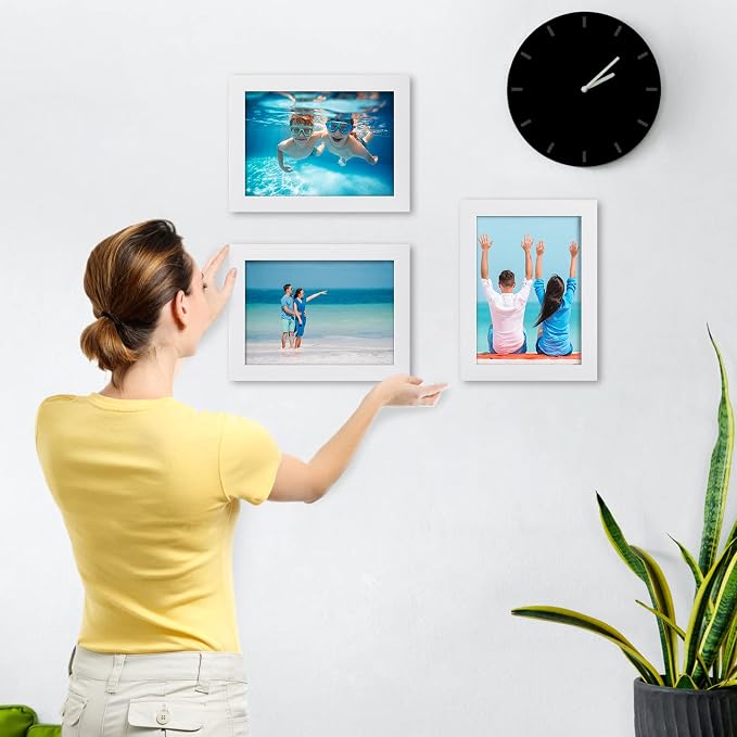 Giftgarden White 5x7 Picture Frame Pack of 12 - Image 4