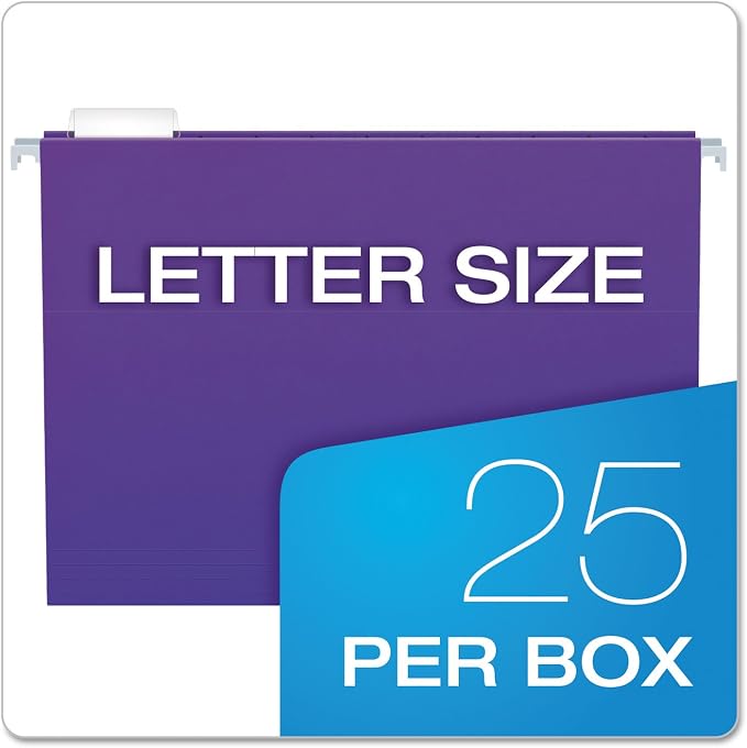 Pendaflex Recycled Hanging Folders, Letter Size, 1/5 Cut - Image 5