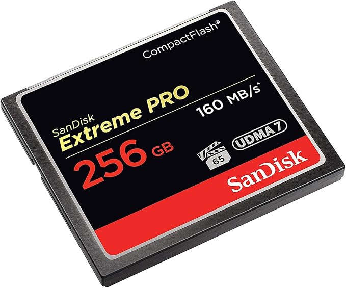 SANDISK 256GB Extreme PRO CompactFlash Memory Card UDMA 7 Speed Up To 160MB/s- - Image 2