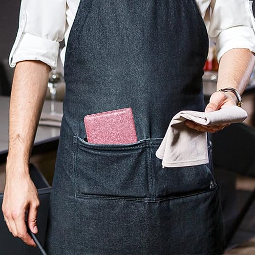 ACdream Server Books for Waitress, Guest Book Note Pad, Cute Pocket Leather - Image 5