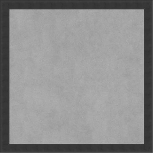 Amanti Art Black Framed Magnetic Board 22x22 Medium Vision Board by AmantiArt