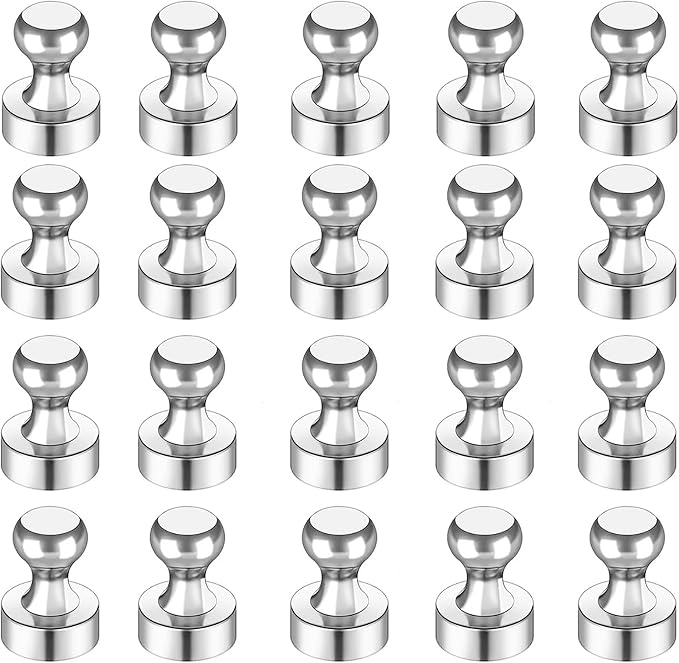 Strong Fridge Magnets, 12 x 16mm, Heavy Duty Magnetic Push Pins by honsing