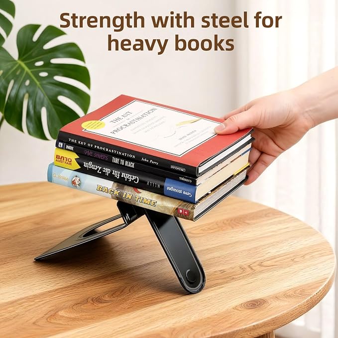 HappyHapi Book Ends, Bookends for Shelves, Book Ends for Heavy Books Holders - Image 4
