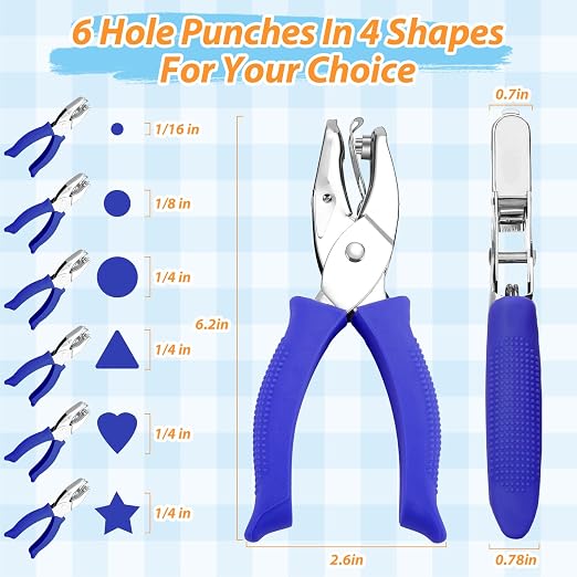 Modacraft 6-Piece Hole Punch Set - Image 3