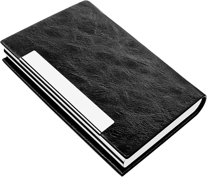 Padike Business Card Holder, Faux Leather Wallet by padike
