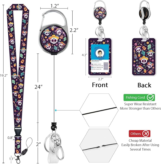Giancomics Day of the Dead Lanyards - Image 5