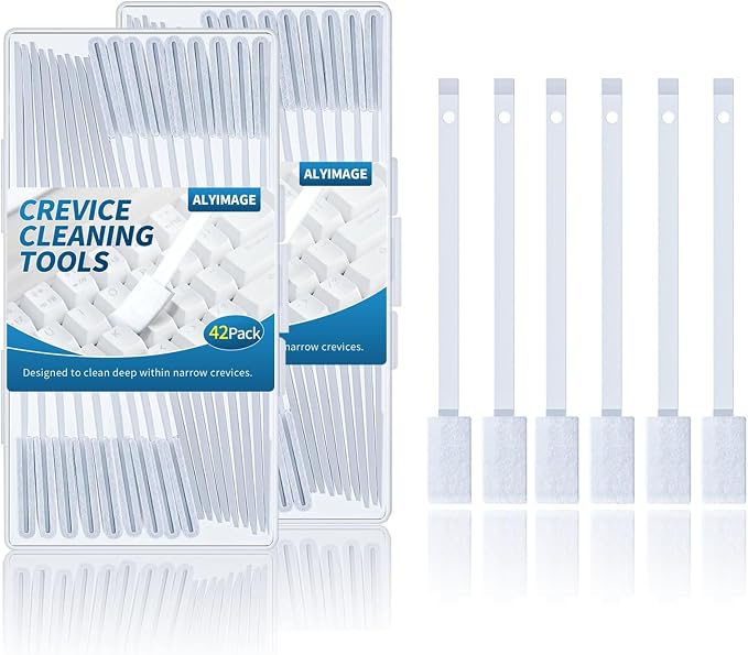 Alyimage® 42 Pcs Disposable Crevice Cleaning Brush Set by Unknown