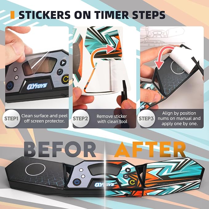 Professional Speed Cube Timer, Touch Control Timer - Image 2