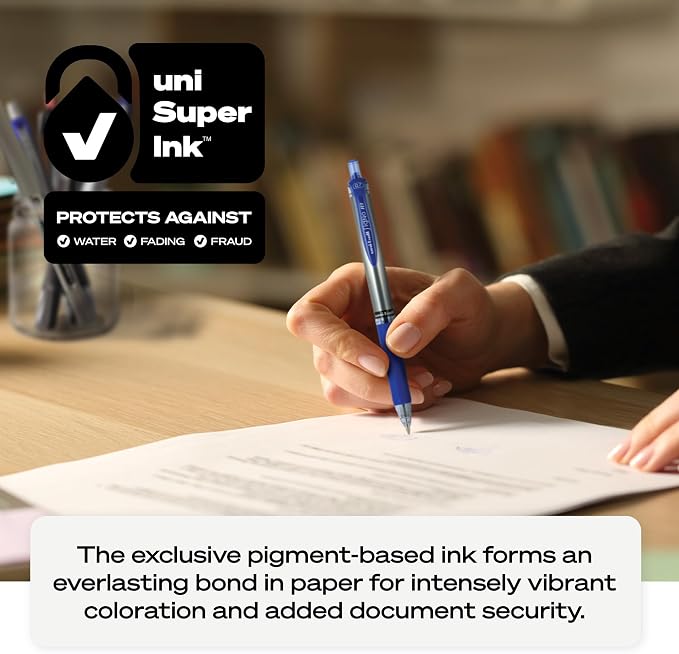 uniball Signo RT Gel Pens, Medium Point, 12 Pack - Image 8