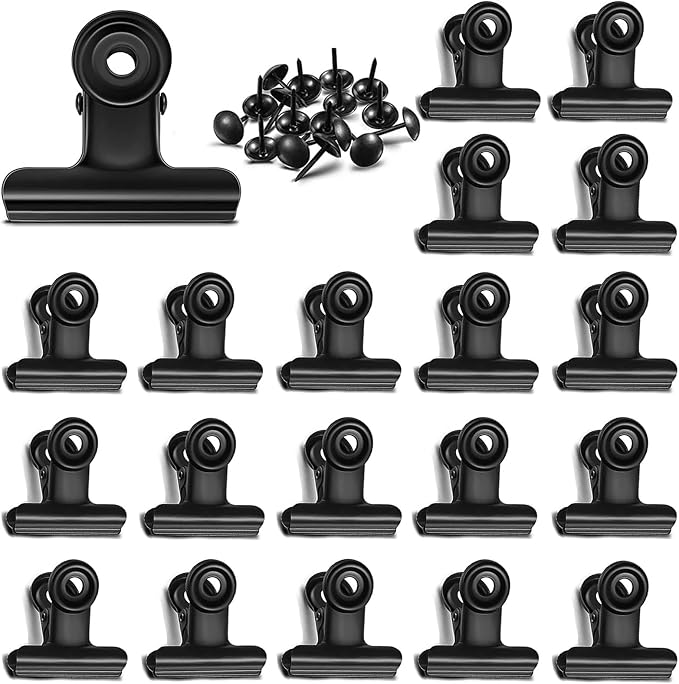 YUCHIYA 20 Pack Metal Clips by YUCHIYA