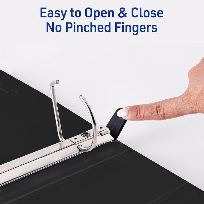 Avery Heavy-Duty View 3 Ring Binder, 2 Inch One Touch Slant Rings, 530-Sheet - Image 3