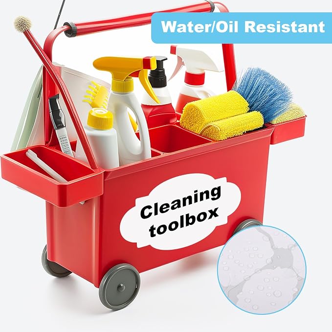 160 Pcs Labels for Storage Bins, 6 X 4 Inch Storage Bin Labels Large Removable - Image 5
