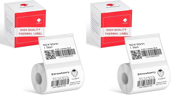 Phomemo Thermal Sticker Label Paper by Phomemo