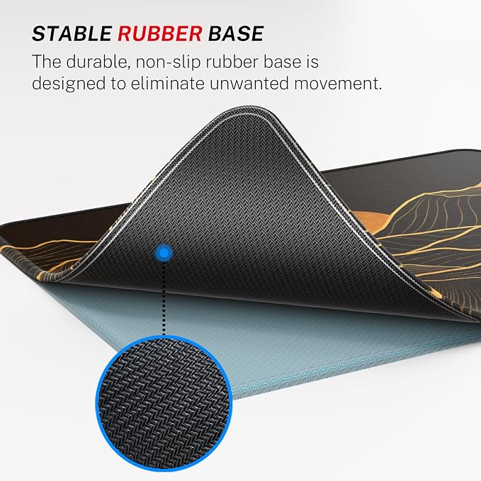 MROCO Essential Office & Gaming Mouse Pad, 8.5 x 11 Inch, Functional Pattern - Image 4