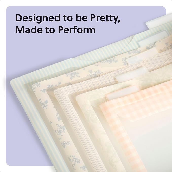 U Brands 5 Tab Clear View Binder Dividers - Image 4