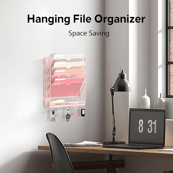 5 Tier Wall File Organizer - Image 6