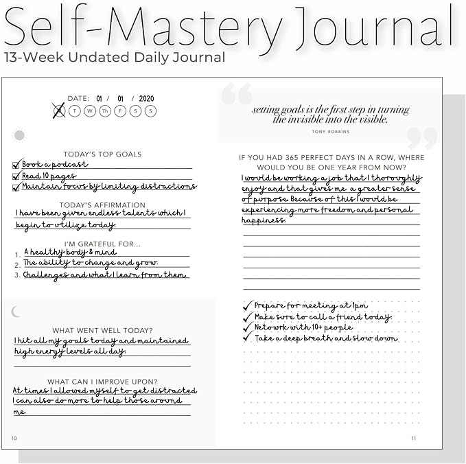 Self-Mastery Journal for Men - Image 4