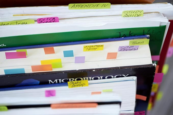 Post-it Page Markers, 1/2 in x 2 in, 50 Markers/Pad, 10 Pads/Pack - Image 9