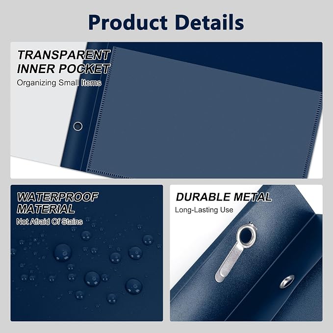 Ndsox 15 Packs Clear Front Report Covers - Image 3