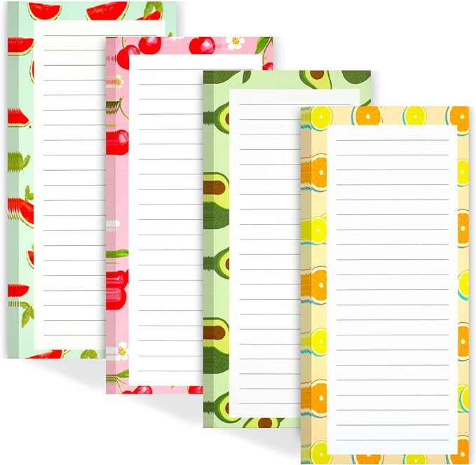 Joyberg 4 Pack Magnetic Notepads by Joyberg