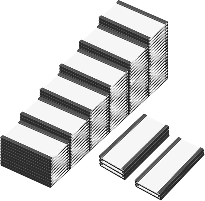 C Channel Magentic Label Holders 1x2 Inch - Image 3