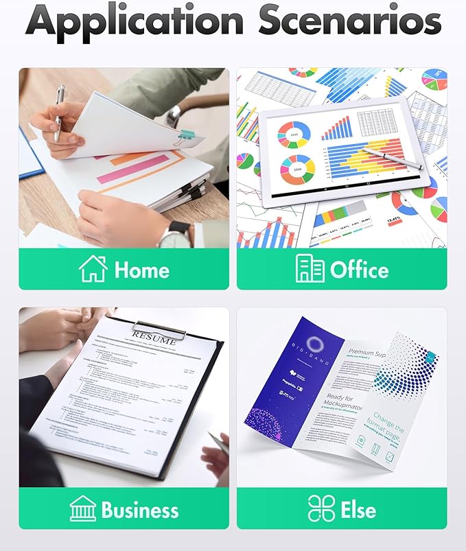 727 Ink Cartridges set 6-Pack 300-ml High Yield Replacement for HP 727 Ink F9J79A C1Q12A F9J76A F9J77A F9J78A F9J80A Compatible with HP DesignJet T930 T920 T1500 T2500 T1530 T2530 Printer Color Inkjet-DeskLoop Office