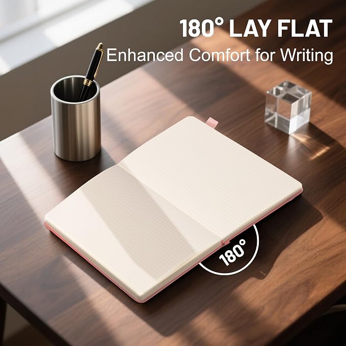 CAGIE Graph Paper Notebook 320 Pages 100 GSM Graphing Grid Journal B5 Hardcover - Image 6