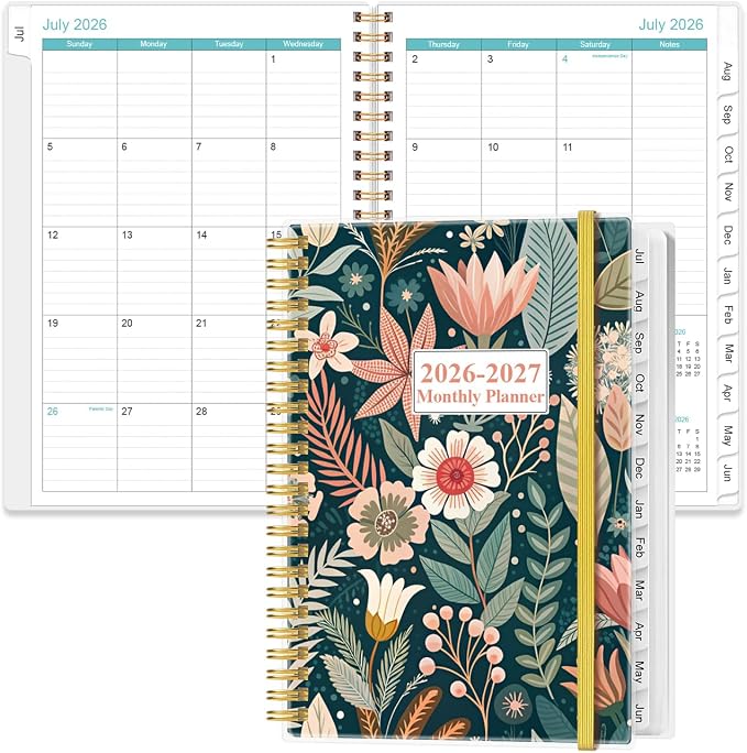 2026-2027 Monthly Planner by Heveboik