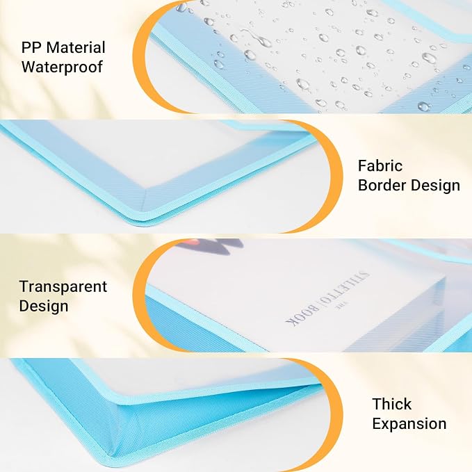 Plastic Expanding File Folder, Folders - Image 3
