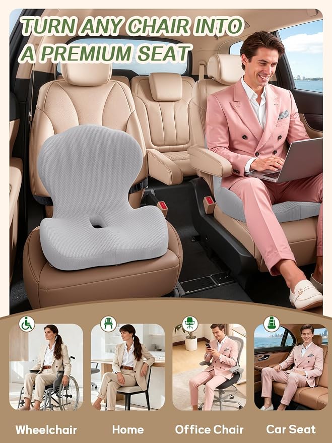Benazcap Memory Foam Seat Cushion - Image 5