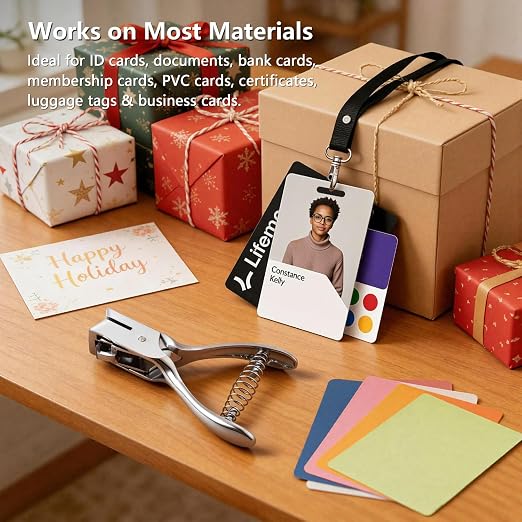 Badge Hole Punch, One Slot Tag Puncher - Image 5
