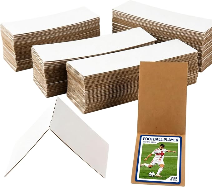 Klmnop 200 Pack 3" x 4.5" Cardboard Card Sleeves by Klmnop